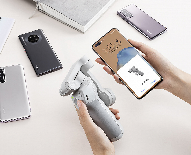 Представлен стабилизатор для смартфонов DJI Osmo Mobile 4