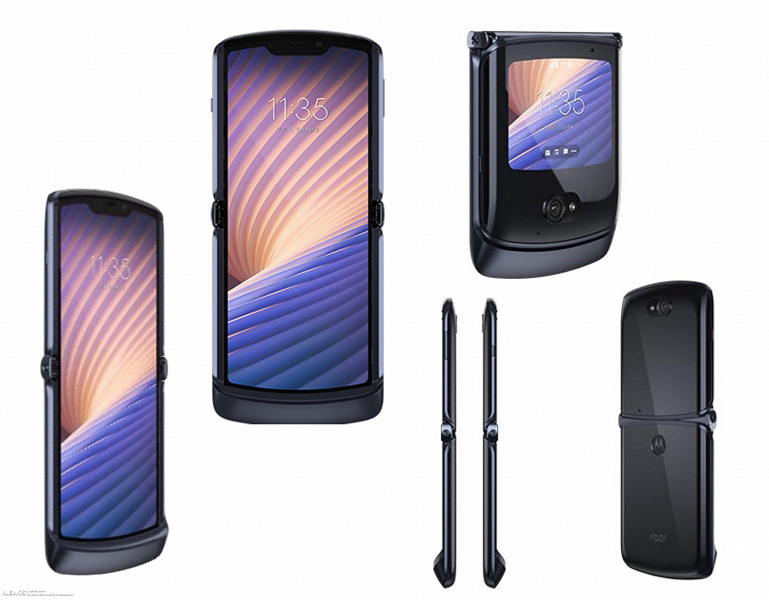 Moto Razr 2020 во всей красе. Качественные изображения и характеристики