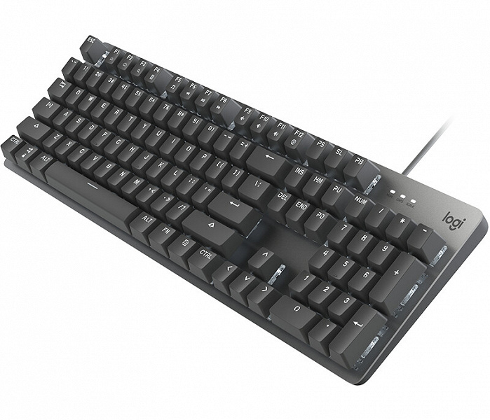Механическая клавиатура Logitech K845 снабжена белой подсветкой 