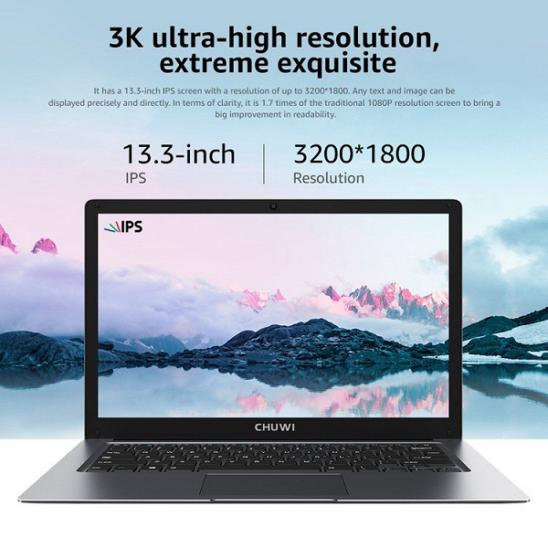 Представлен ноутбук с экраном 3K за 269 долларов