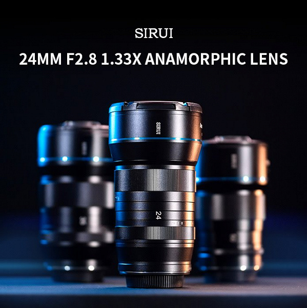 Всего за сутки на выпуск анаморфотного объектива Sirui 24mm F2.8 было собрано более 800 000 долларов