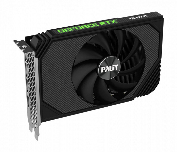 Видеокарта Palit GeForce RTX 3060 StormX хорошо подойдет для малогабаритного ПК