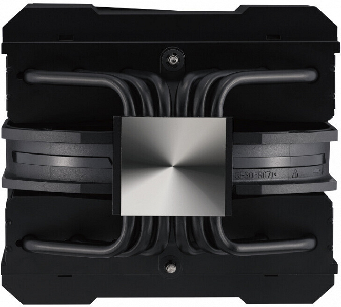Процессорная система охлаждения Cooler Master MasterAir MA624 Stealth окрашена в черный цвет