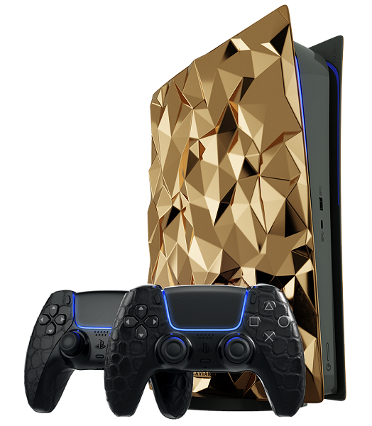 В России собрали почти 1,5 тысячи заявки на золотую Sony Playstation 5 за 38 миллионов рублей