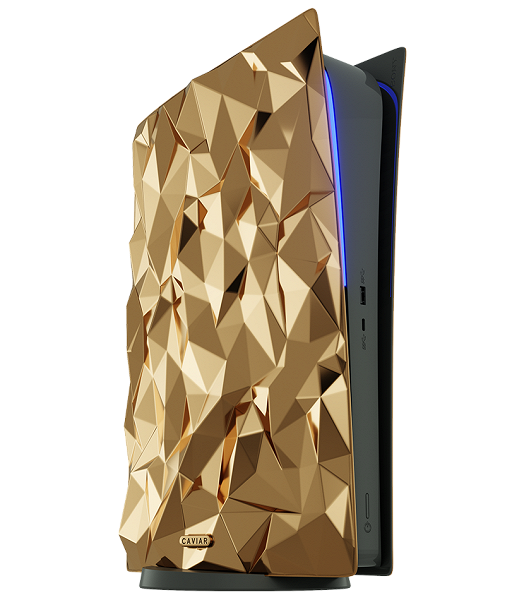 В России собрали почти 1,5 тысячи заявки на золотую Sony Playstation 5 за 38 миллионов рублей