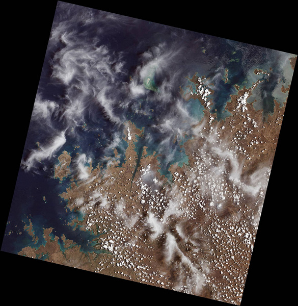 NASA showed for the first time what the Earth looks like from the latest satellite Landsat 9