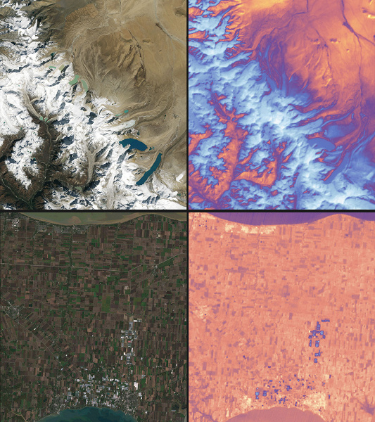 NASA showed for the first time what the Earth looks like from the latest satellite Landsat 9