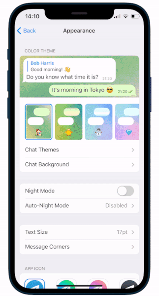 A big update of the popular Telegram messenger has been released