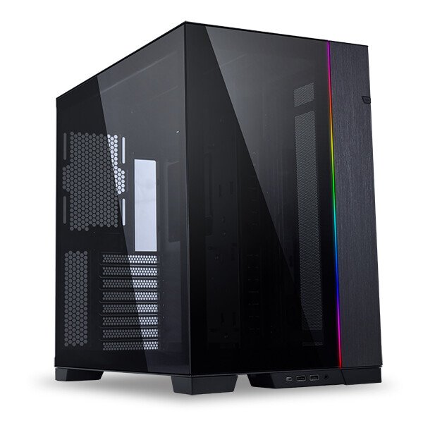 В корпусе Lian Li PC-O11 Dynamic Evo лоток для системной платы может располагаться слева или справа