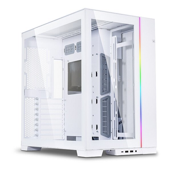 В корпусе Lian Li PC-O11 Dynamic Evo лоток для системной платы может располагаться слева или справа