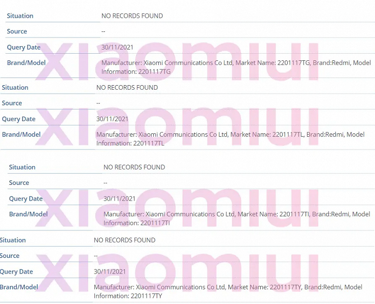 Подробности о Redmi Note 11S и Redmi Note 11T Pro: шесть новинок Xiaomi на низком старте для международного рынка