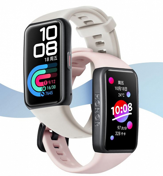 All-weather heart rate and SpO2 detection, 95 training modes, NFC, AMOLED screen, water resistant and up to 14 days of battery life for $ 40.  Introduced the improved fitness bracelet Honor Band 6