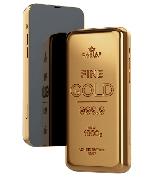 В России выпустили килограмм золота со встроенным iPhone 12 Pro