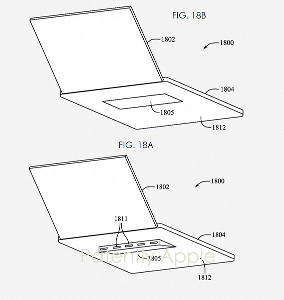 Apple пытается запатентовать выдвижную опору для MacBook, которая заодно улучшает вентиляцию