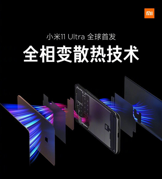 Такого нет больше ни у кого. Xiaomi рассказала о прорывной системе охлаждения Mi 11 Ultra и показала смартфон изнутри