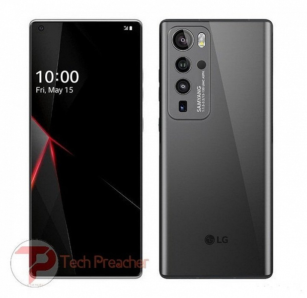 Так выглядит последний флагманский смартфон LG. Опубликован рендер LG V70