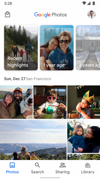 В Google Фото изменили дизайн по просьбам пользователей