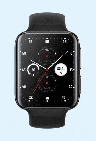 GPS, built-in SIM card, 16 GB memory, heart rate and SpO2 sensors. New images confirm the characteristics of the smartwatch Oppo Watch 2