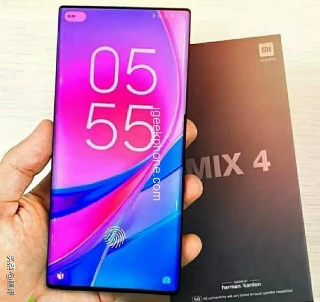 Первые живые фото Xiaomi Mi Mix 4