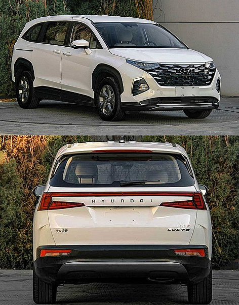 Минивэн Hyundai Custo с дизайном нового Tucson показали на первых изображениях