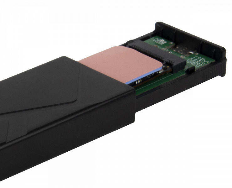 SilverStone Raven RVS03 M.2 Case Fits NVMe & SATA SSDs
