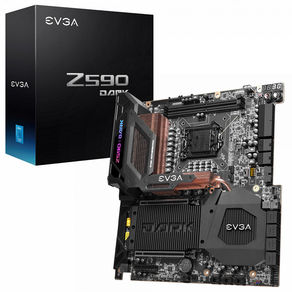 Представлена системная плата EVGA Z590 Dark