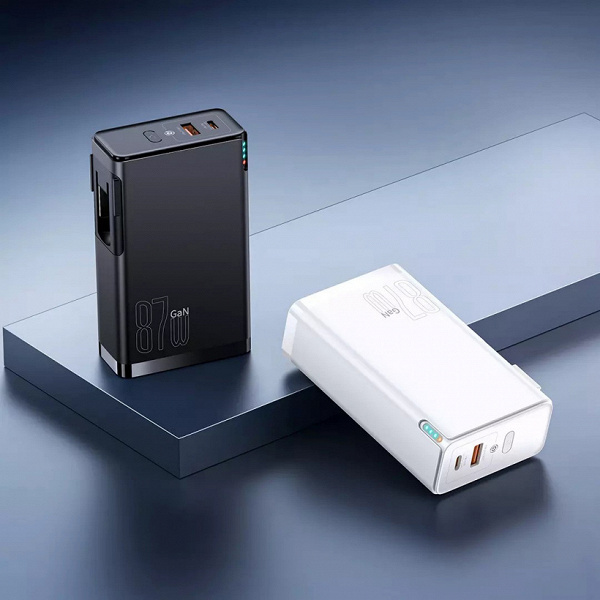 87 W and 10,000 mAh in one bottle.  Baseus unveils fast charger for smartphone and laptop with built-in mobile battery