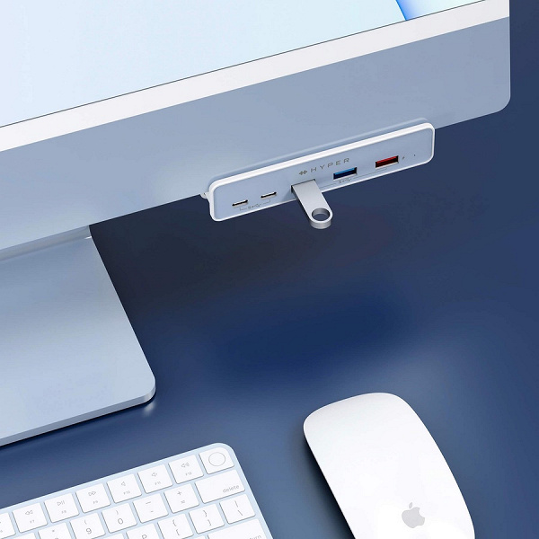 Hyper offers USB hubs designed to connect to Apple iMac M1