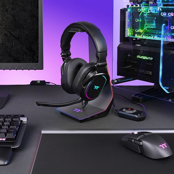 Thermaltake Argent H5 RGB 7.1 Surround Gaming Headset Introduced