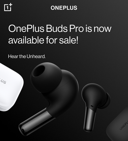 Bluetooth 5.2, LHDC, Dolby Atmos, Active Noise Cancellation and Fast Charging.  OnePlus Buds Pro earphones are on sale