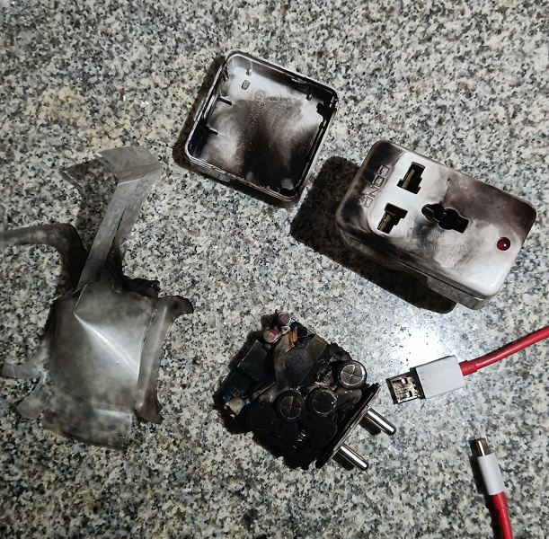 “It’s very scary.  I’m still in shock, “the original charger exploded after the exploding OnePlus Nord 2 smartphones.