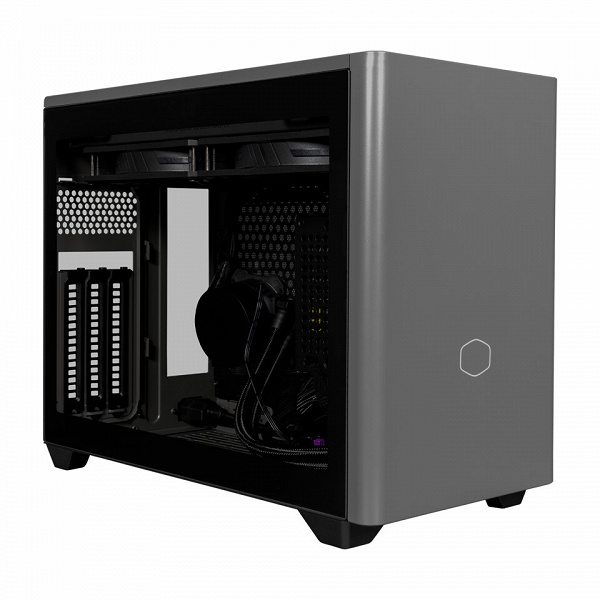Cooler Master NR200P Max case is designed for a mini-ITX board and is equipped with an LSS