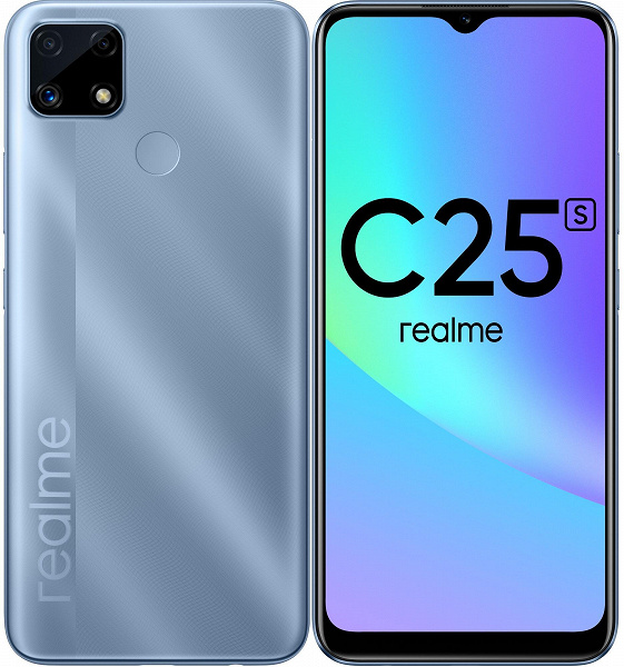 6000 mAh, triple camera, NFC and Android 11 out of the box.  Realme C25s released in Russia