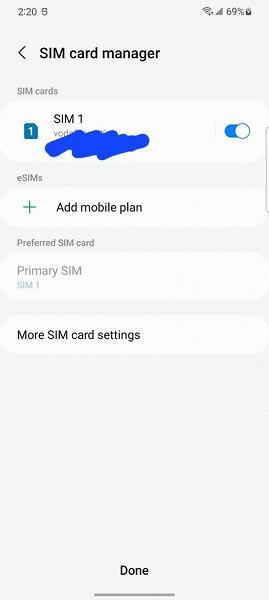 Samsung активировала поддержку eSIM в Galaxy S21 Ultra