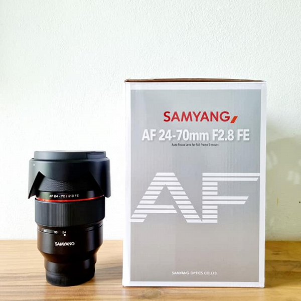 Появились спецификации и новые изображения объектива Samyang AF 24-70mm f/2.8 FE