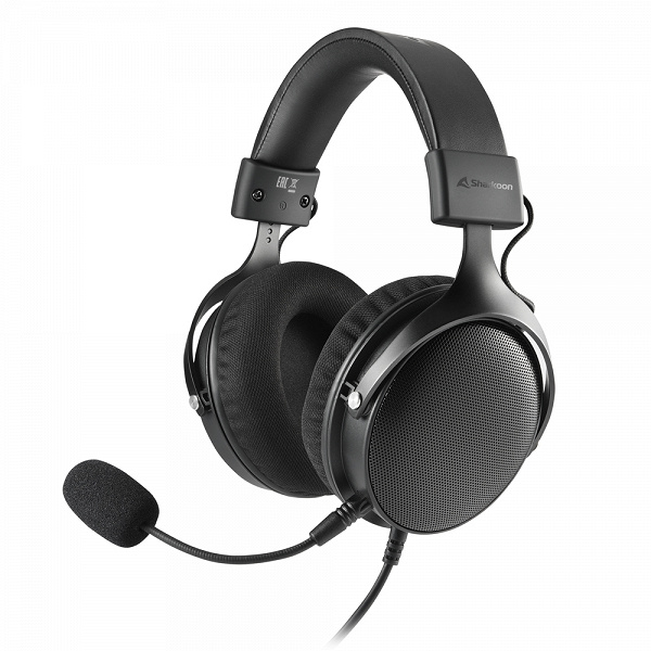 Sharkoon B2 headset with modular cable is compatible with PCs, consoles and mobile devices