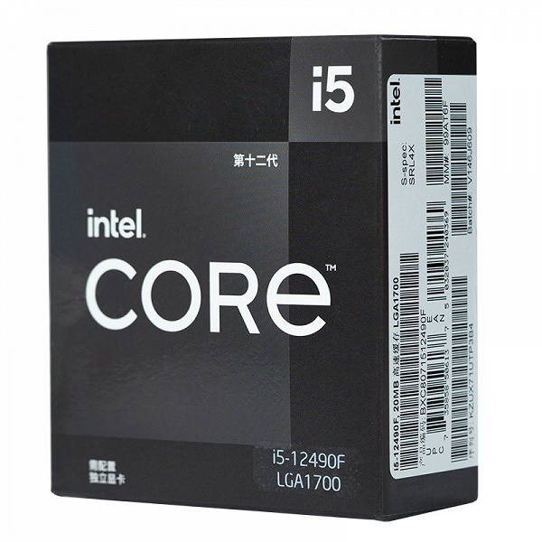 Этот новый процессор Intel можно купить только в Китае. Core i5-12490F похож на Core i5-12500, но есть отличия