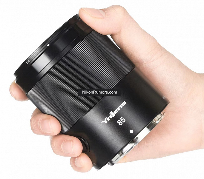Появились первые изображения объектива Yongnuo с фокусным расстоянием 85 мм системы Nikon Z