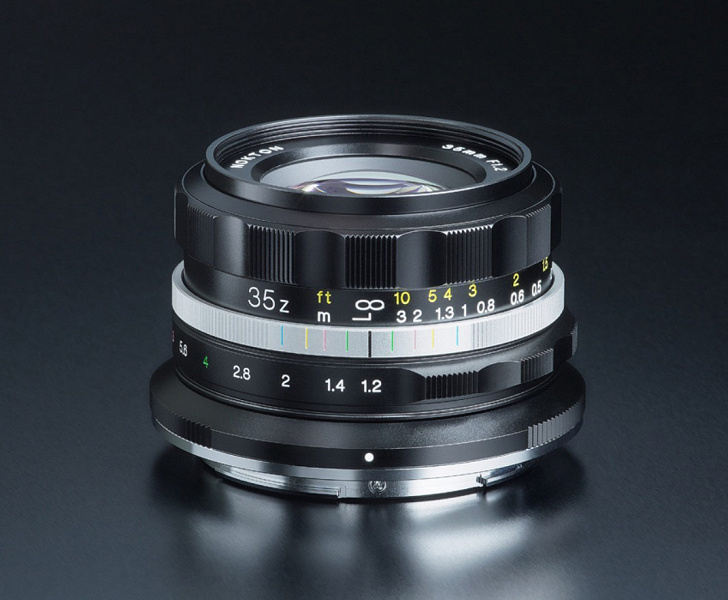 Cosina Nokton D35mm F1.2 lens designed for Nikon Z cameras 