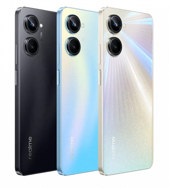 120 Гц, 108 Мп, 5000 мА·ч и Android 13, недорого. Представлен Realme 10 Pro с очень тонкими рамками