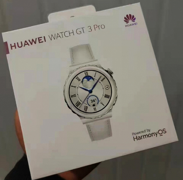 С титановым корпусом, HarmonyOS и регистрацией ЭКГ. Готовящиеся к выпуску умные часы Huawei Watch GT 3 Pro показали на фото