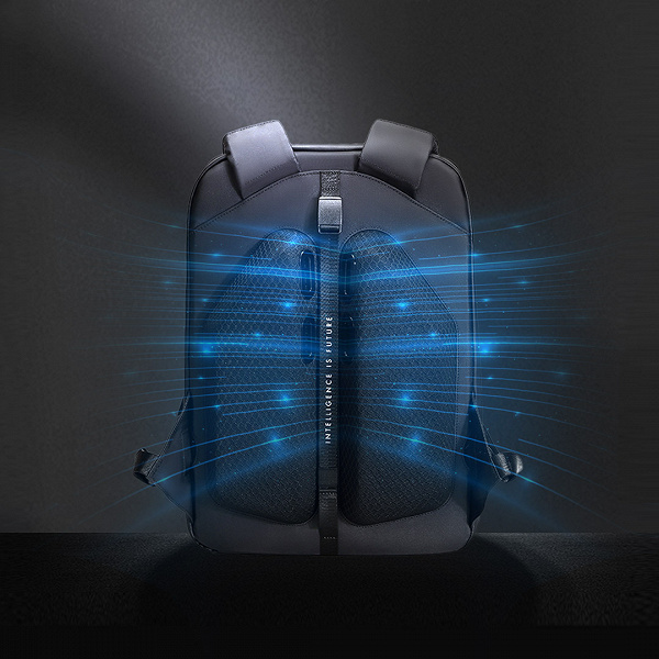 Xiaomi introduced a backpack with a built-in fan. It will cool the user's back and laptop