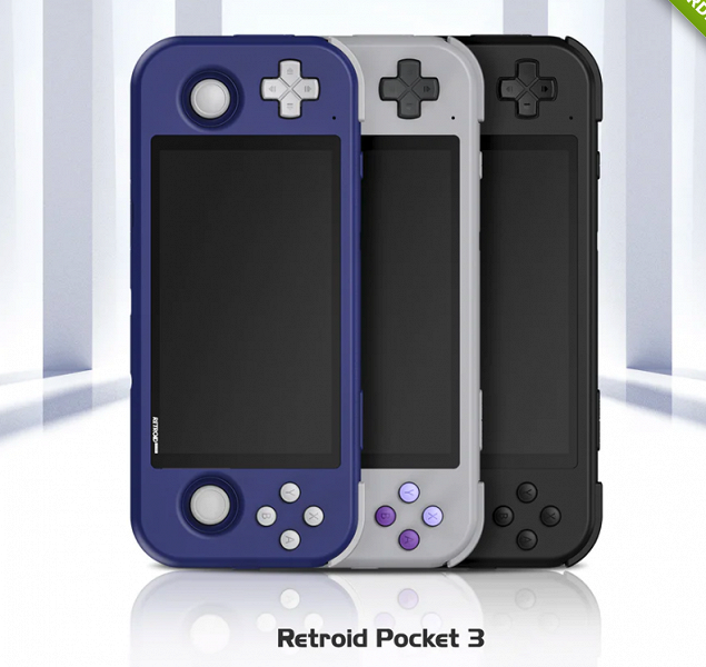 У Nintendo Switch Lite появился дешевый конкурент. Представлена портативная игровая консоль Retroid Pocket 3 с экраном 4,7 дюйма, четырехъядерным процессором и Android 11