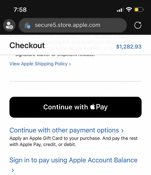 Apple Pay may appear in third-party browsers - support is already in the latest beta of iOS 16