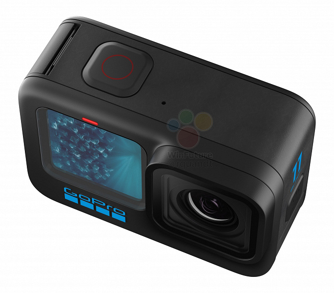 The GoPro Hero 11 Balck has only one difference from the GoPro Hero 10 Black. High-quality images of the new GoPro action camera have been published