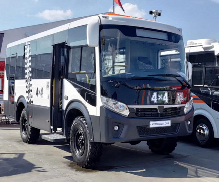 Представлен российский полноприводный автобус-вездеход ПАЗ «Вектор-NEXT». Названа цена