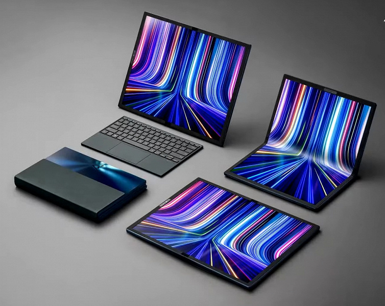 Laptop with a flexible screen Asus Zenbook 17 Fold OLED can show on August 31