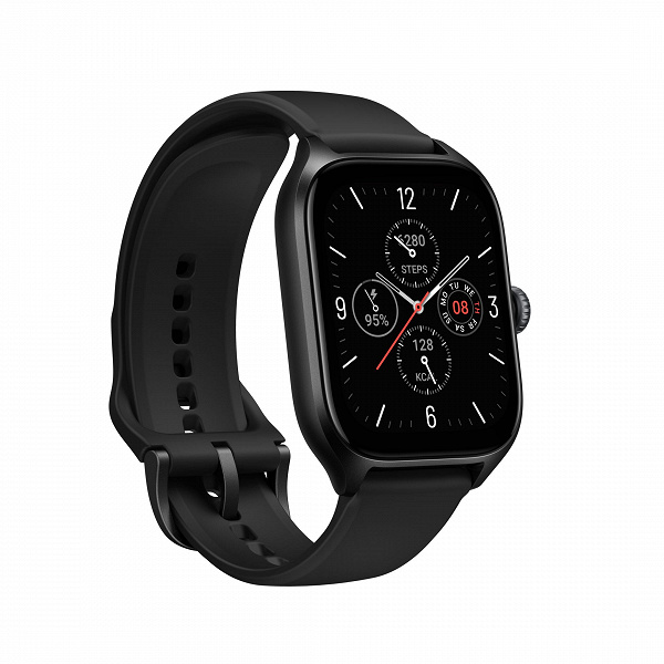 Большой экран AMOLED 1,75 дюйма, сенсор BioTracker 4.0 PPG, GPS, 7 дней автономной работы за 200 евро. Представлены умные часы Amazfit GTS 4