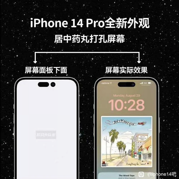 iPhone 14 Pro: не два выреза, а один? Не совсем так