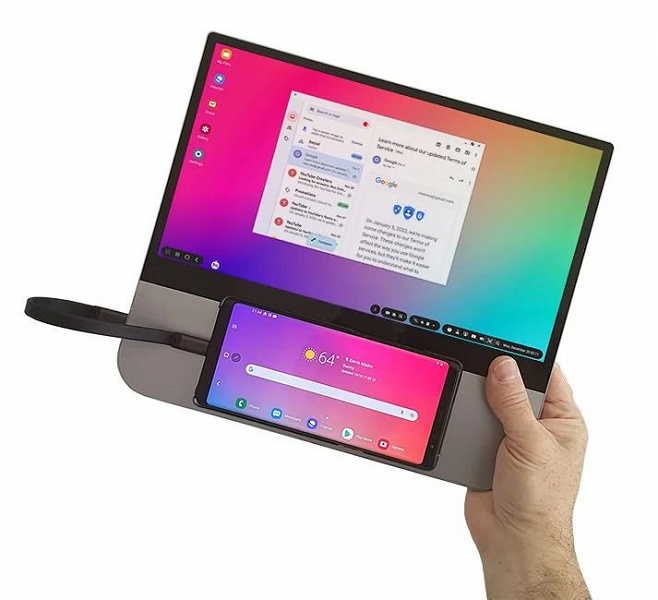 Выпущено устройство NexPad, которое позволит превратить смартфон в планшет